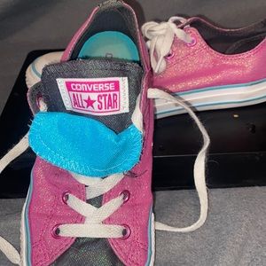 Mermaid converse girls size 3